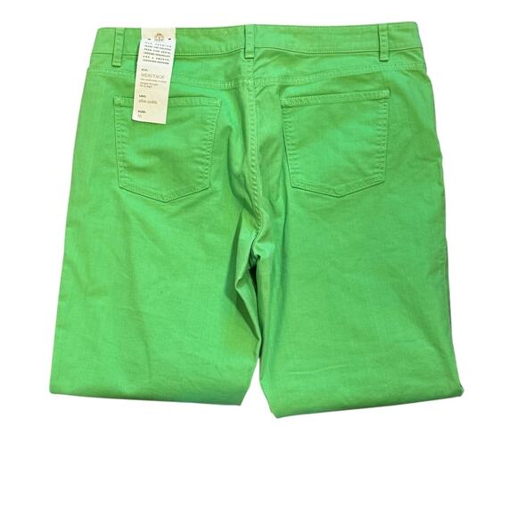 Talbots Size 16 Green Apple Heritage Slim Ankle Jeans - Picture 5 of 6